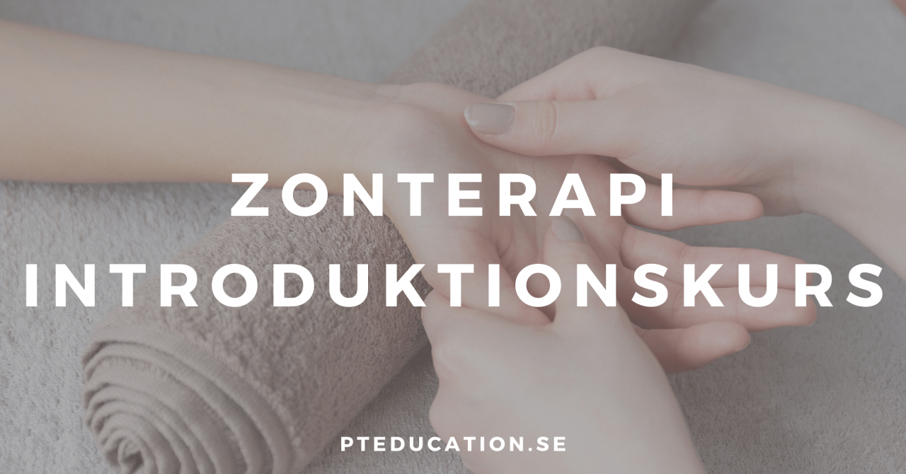 zonterapi kurs reflexologi